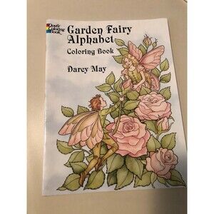 Garden Fairy Alphabet Coloring Book - Paperback By Darcy May - GOOD